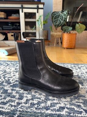 Reformation Katerina Lug Sole Chelsea Boots